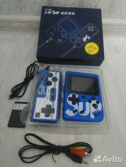 Портативная игровая приставка Supr 400 игр