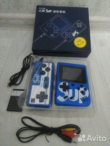 Портативная игровая приставка Supr 400 игр