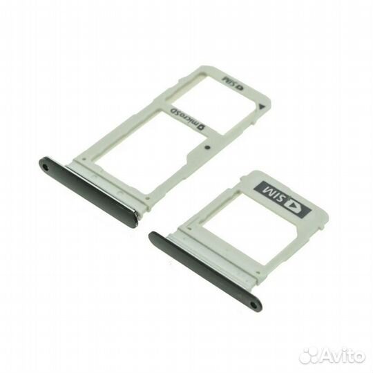 Держатель сим для Samsung A530 Galaxy A5 (2018) (ч