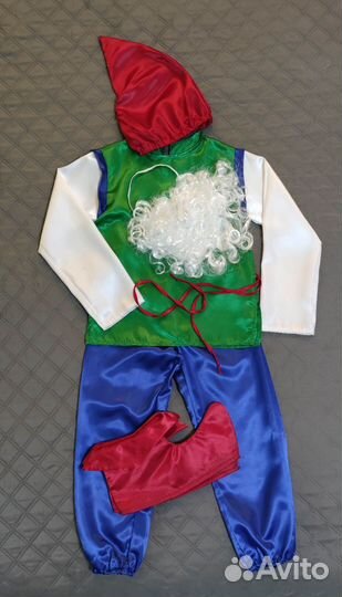 Новогодний костюм Гнома, р. 128