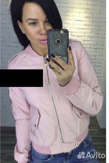 Бомбер женский