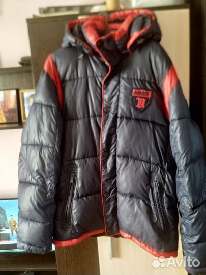 Пуховик зимний мужской размер 52 оригинальный