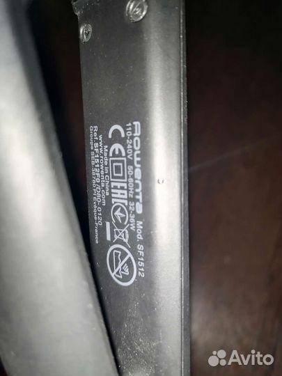 Выпрямитель для волос Rowenta SF1512