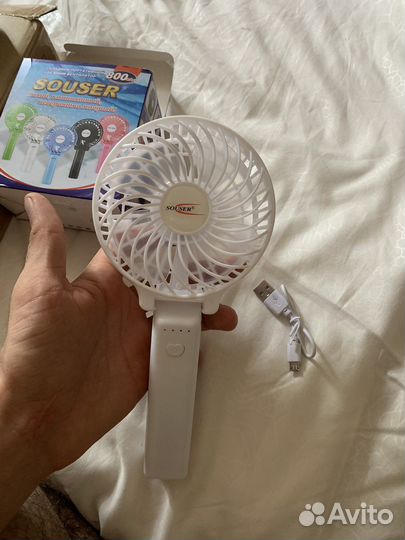 Мини-вентилятор складкой