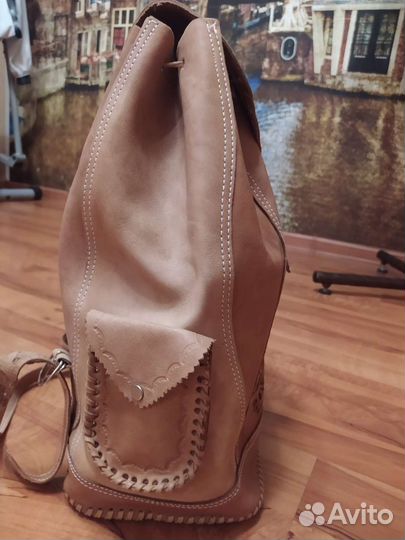 Рюкзак женский натуральная кожа новый