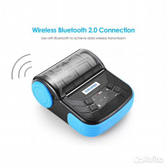 Термопринтер этикеток Xprinter goojprt Bluetooth