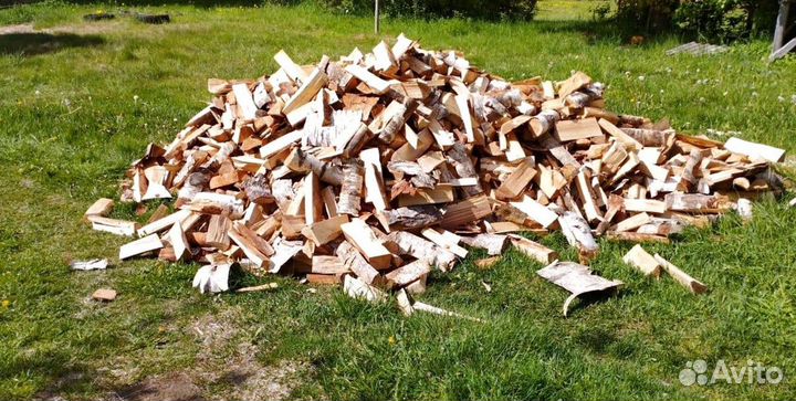 Дрова колотые Осина