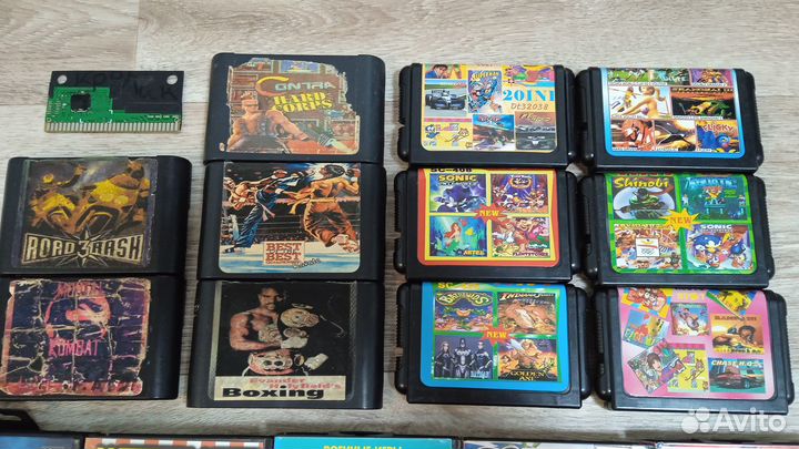 Картриджи для Sega. 27шт. Цена за всё