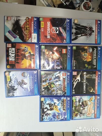 Игровая приставка ps4