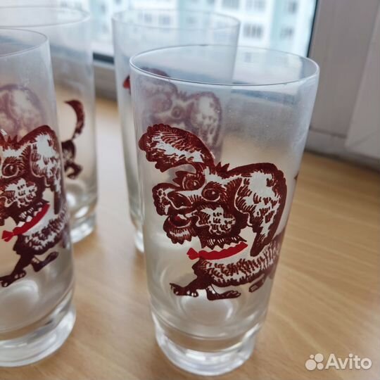 Стаканы стеклянные СССР