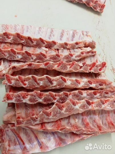 Ребра лента свинина