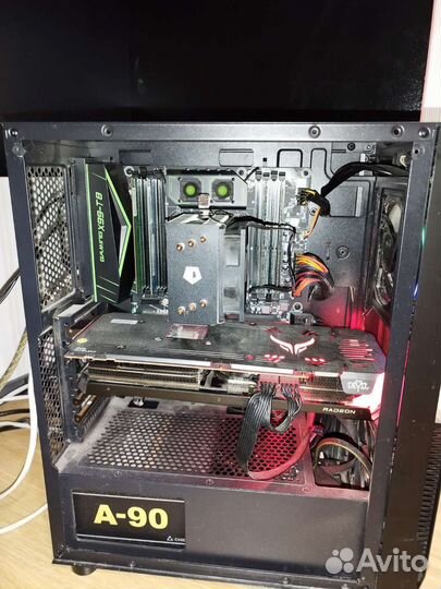 Игровой компьютер Xeon 12/24 ядра 6700 xt 12g