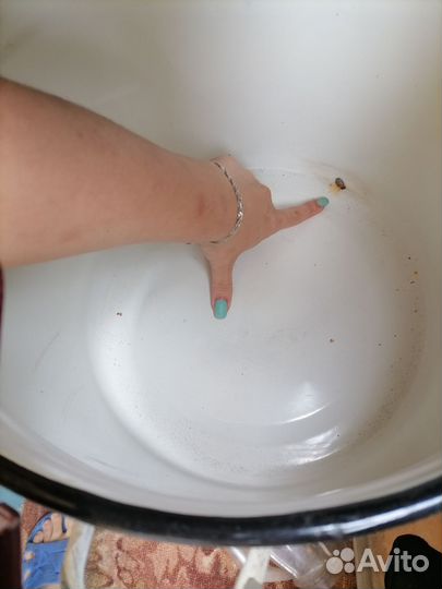 Кастрюля эмалированная 20 л СССР