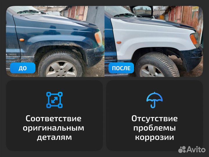 Левое крыло Skoda Octavia III (2017–2023) Шкода Октавия 3 (2017–2023)