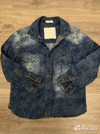 Рубашка для мальчика Mango kids 104