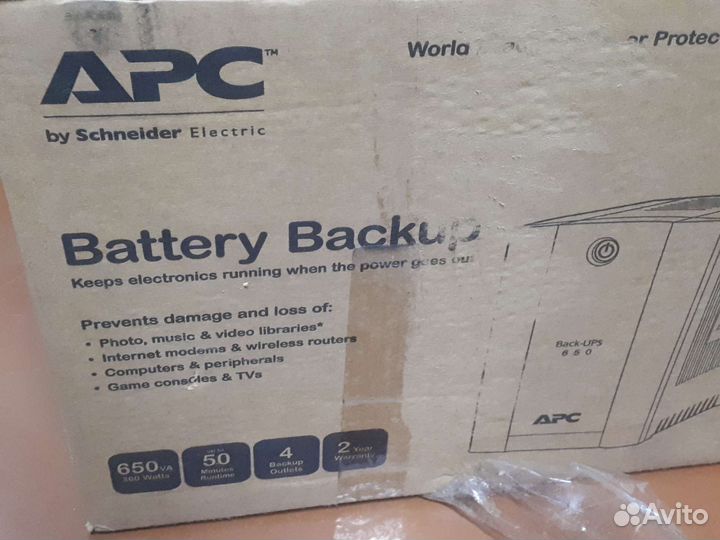 Ибп APC Back-UPS 650