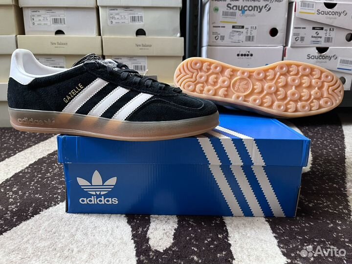 Кроссовки Adidas Gazelle Indoor Black