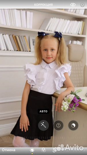 Блузки школьные пакет 146-152