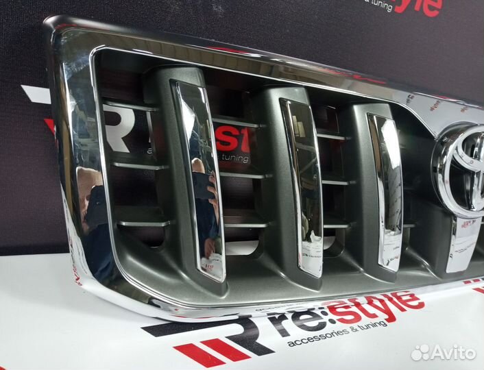 Решетка радиатора Land Cruiser Prado 120 S476