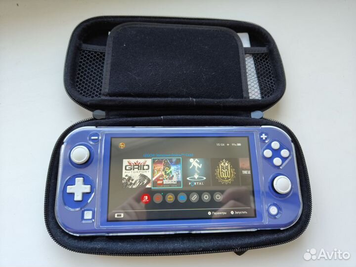 Nintendo switch lite прошитая 256гб
