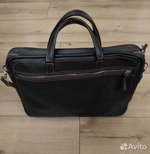 Сумка для ноутбука из натуральной кожи