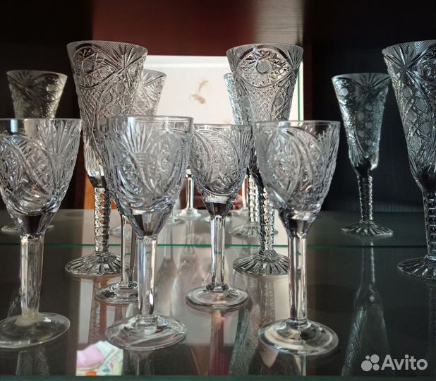 Хрустальные бокалы