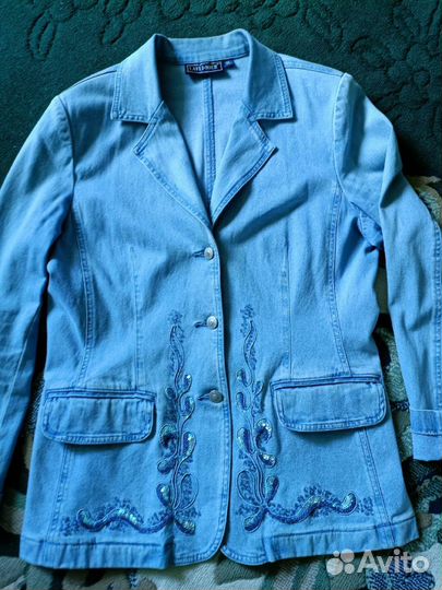 Джинсовый пиджак