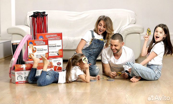 Двухжильный кабельный тёплый пол daewoo enertec