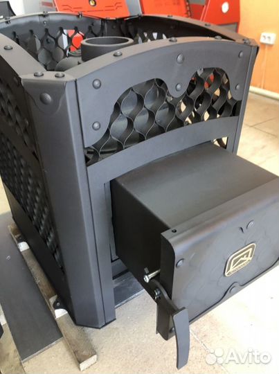 Чугунная печь для бани Былина-сетка 12Ч