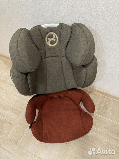 Детское автокресло cybex solution q3-fix plus
