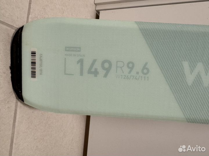 Горные лыжи Wedze + чехол