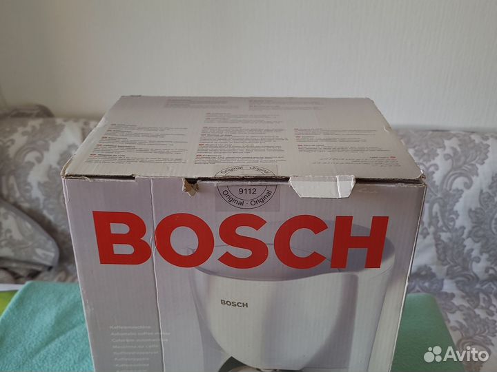 Кофеварка капельная bosch