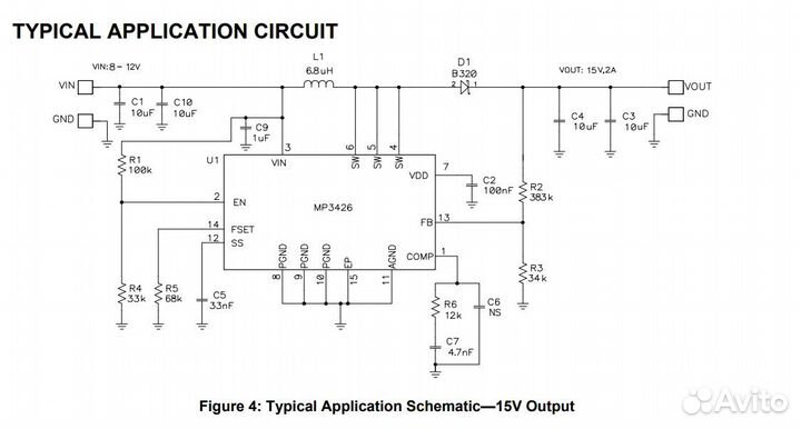 Микросхема MP3426DL-LF-Z
