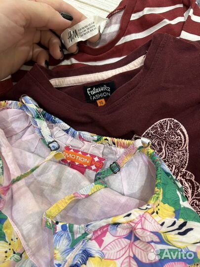 Пакет вещей и обуви на девочку 98-104