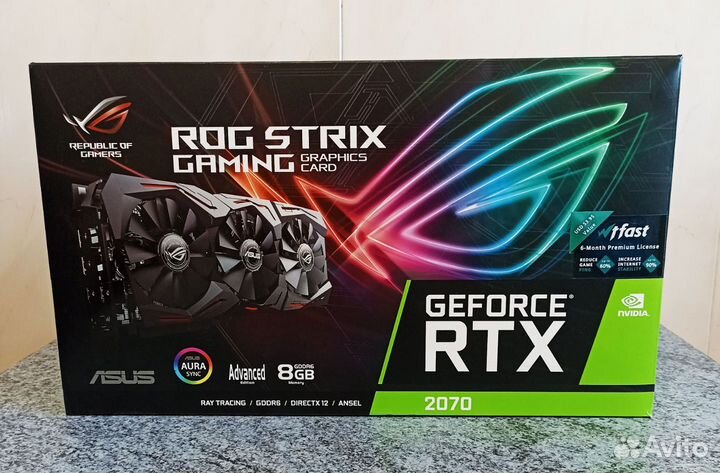 Asus ROG Strix RTX 2070 Advanced 8GB Продажа/Обмен