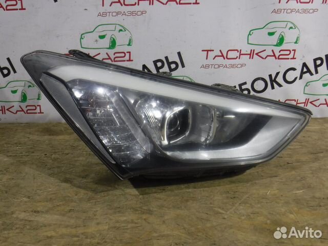 Фара правая Hyundai Santa Fe 3 (2012-2015) галоген