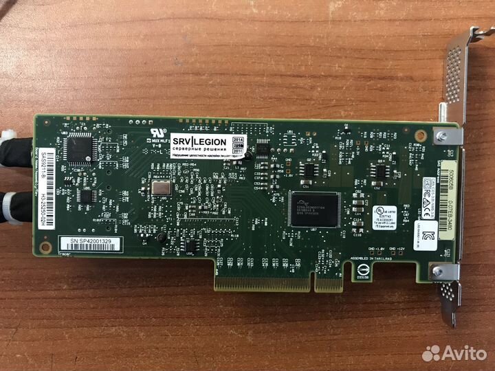 SAS raid контроллер LSI LSI SAS 9211-8i