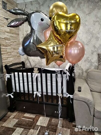 Бортики в кроватку