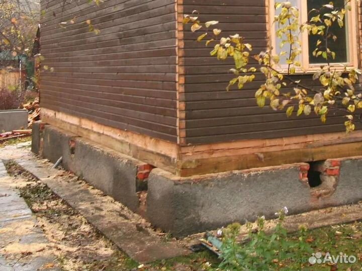 Замена нижних венцов