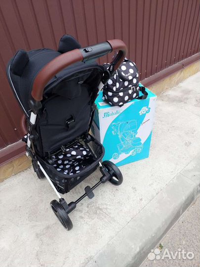 Коляска прогулочная baballo 2024 (Микки на белом)