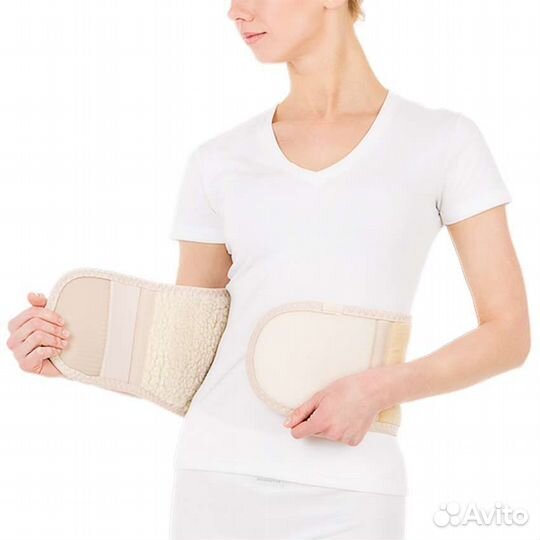 Бандаж согревающий Тривес овечья шерсть