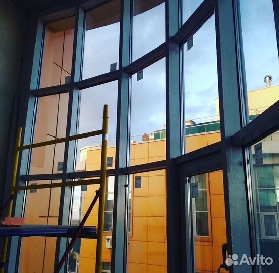 Алюминиевые окна и двери с гарантией