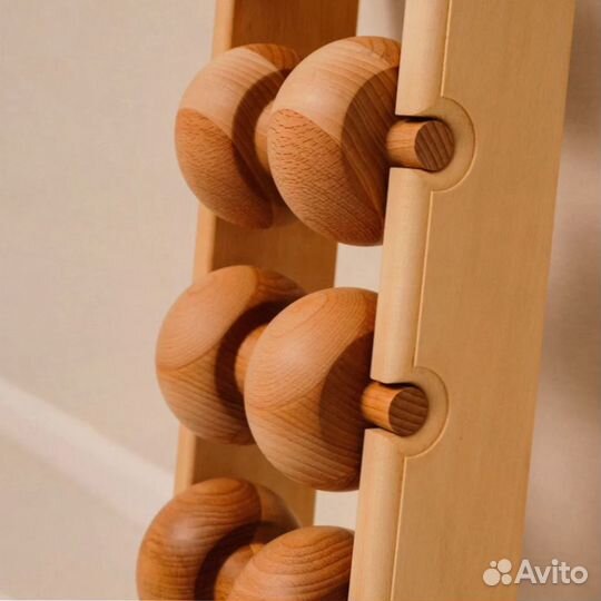 Тренажер для спины массажер роликовый Эконом