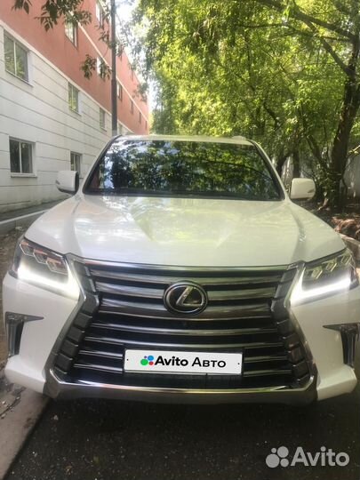 Lexus LX 5.7 AT, 2018, 154 447 км