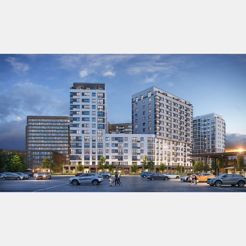 2-к. квартира, 63,9 м², 3/14 эт.