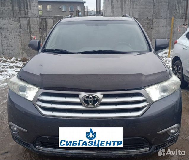 Гбо на авто Toyota Highlander фурнитура 553