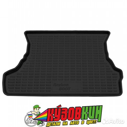 Коврик багажника ваз 2113-2114 пластиковый