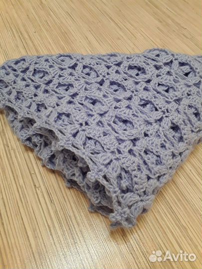 Шаль вязаная ручная работа