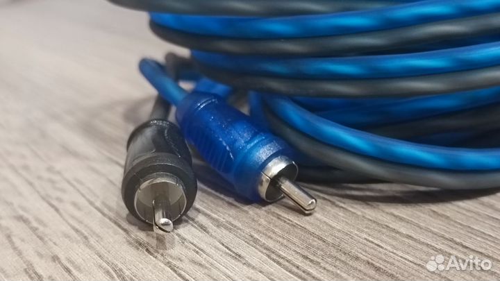 Автомобильный аудио кабель 2 RCA/2RCA, 3 метра