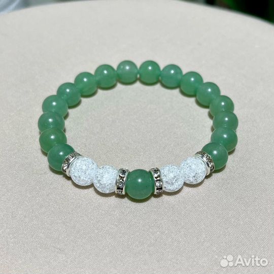 Браслеты чокер/колье серьги из натуральных камней